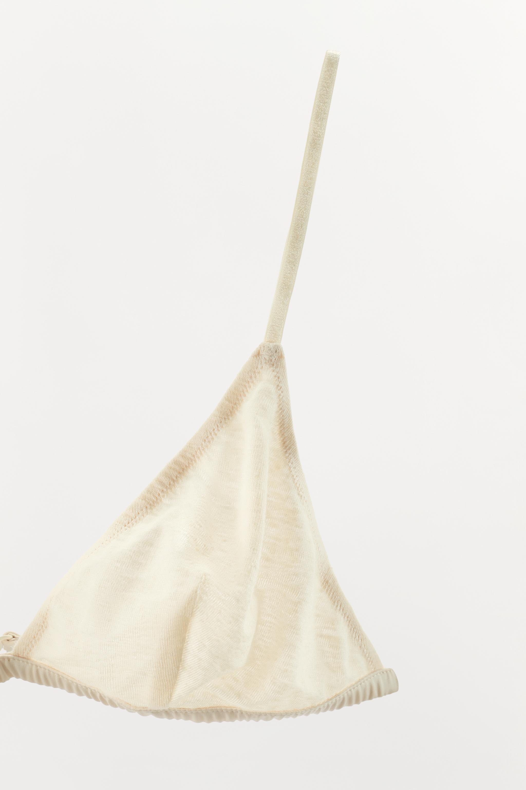 BASIC LINEN BRA